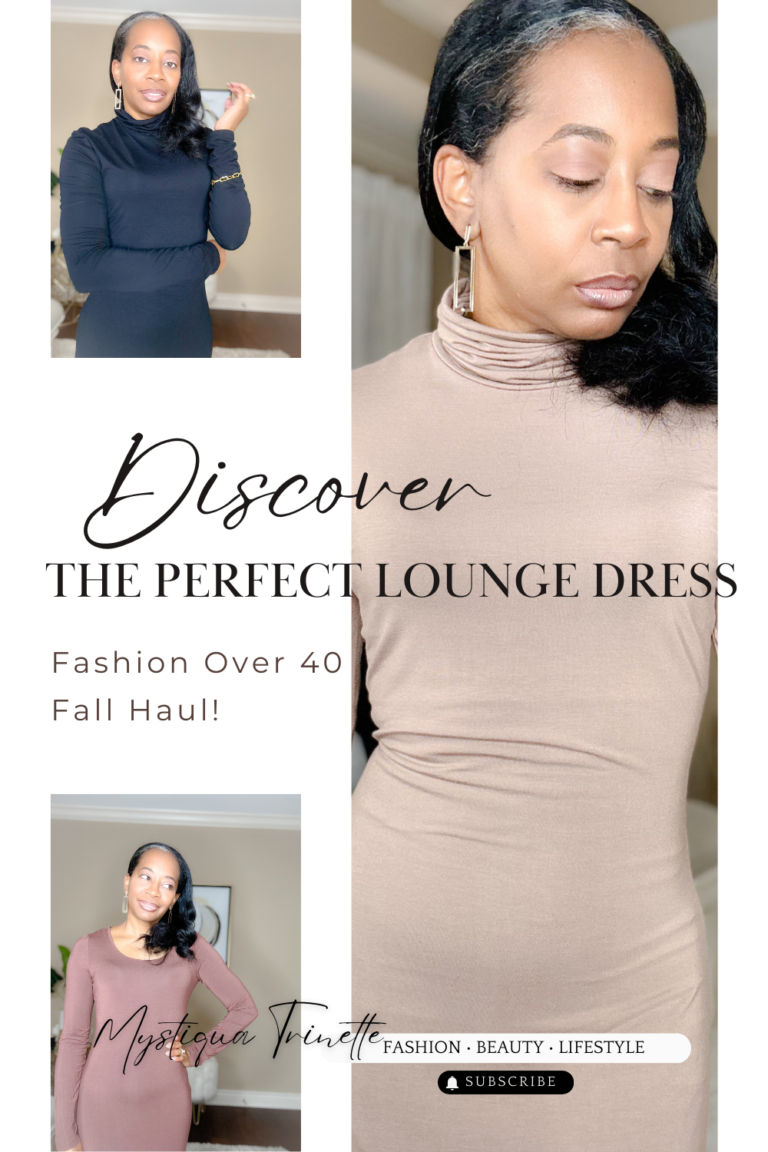 Unveiling the Perfect Lounge Dress: Fashion Over 40 Fall Haul!